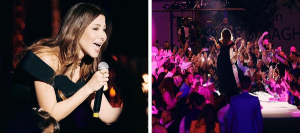 تصاویر کنسرت نانسی عجرم خواننده مشهور لبنانی در عراق + بیوگرافی